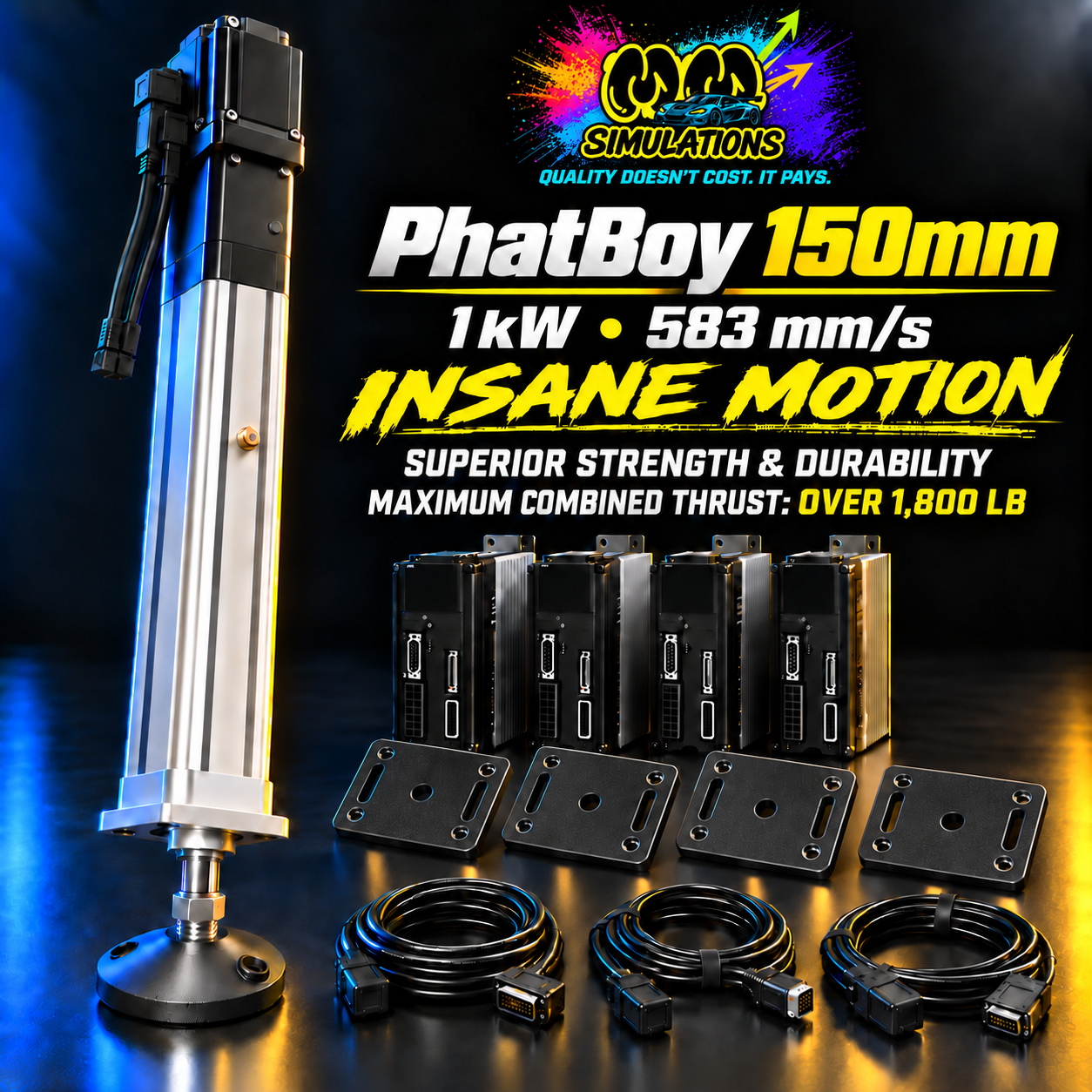 150mm PhatBoy Motion Add-on Kit